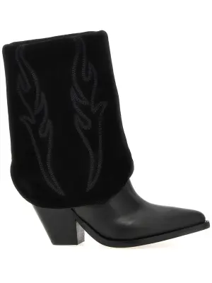 Сапоги с подворотом