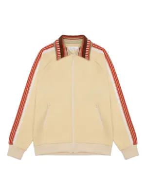 Пиджак с полосатой вставкой