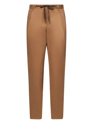 плиссированные брюки Stefano De Martino с кулиской