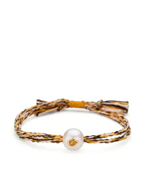 Scarlett pearl citrine bracelet