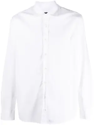 Long-sleeve cotton shirt