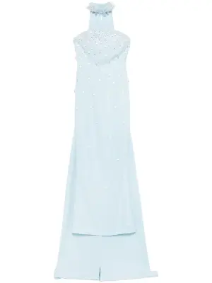 Комплект из платья и кейпа