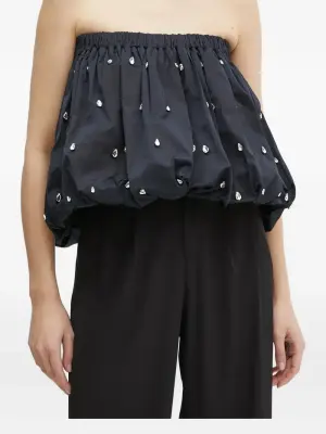 Юбка с кристаллами