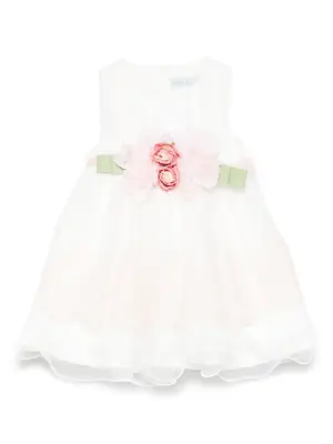 Платье из тюля с вышивкой