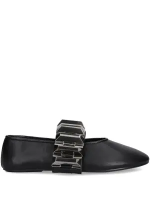 Балетки с закругленным носком