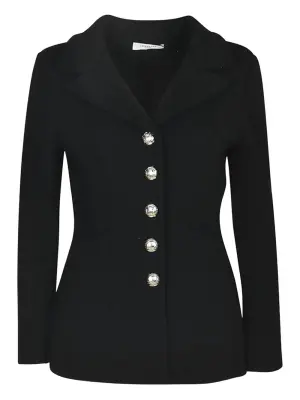 жакет с декорированными пуговицами