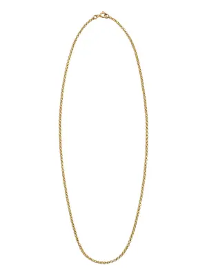 Цепочка на шею из желтого золота
