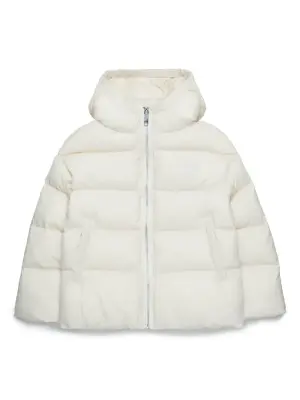 Пуховик с логотипом