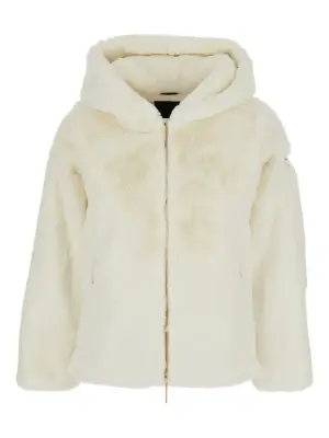 Куртка Yumola с капюшоном и логотипом