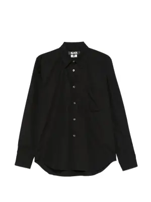 Рубашка с накладными карманами