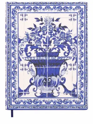 Блокнот с графичным принтом