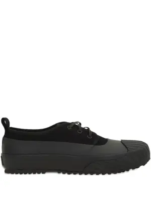 Кеды из канваса на шнуровке