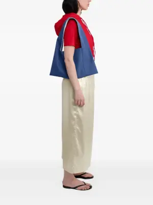 двусторонняя сумка на плечо