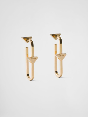 Серьги из металла