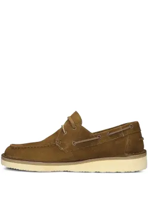 Лоферы на шнуровке