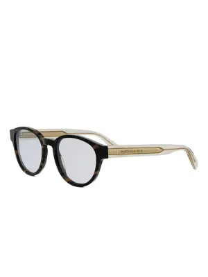 Очки в круглой оправе черепаховой расцветки