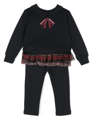 Спортивный костюм с оборками