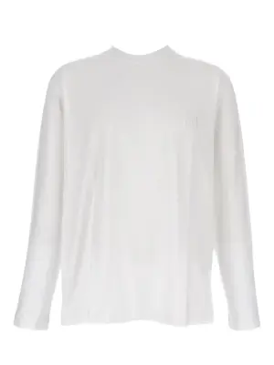 Футболка с длинными рукавами и логотипом