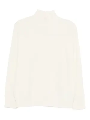 Свитер с воротником-воронкой