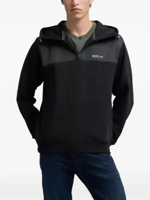 Худи на молнии с логотипом