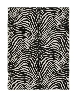 Одеяло с зебровым принтом