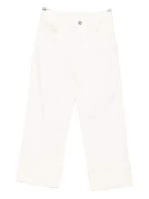 Джинсы с манжетами