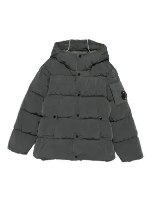 Стёганая куртка с капюшоном