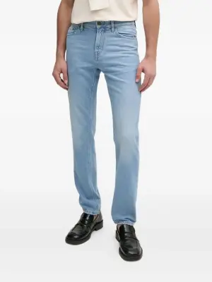 Джинсы Mitch с эффектом потертости