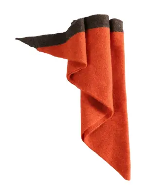 Шарф в стиле колор-блок