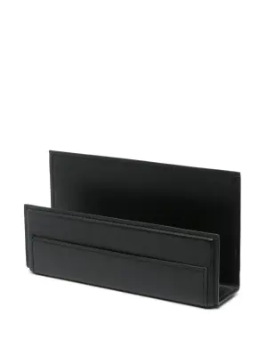 Brennan leather letter rack
