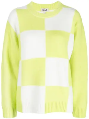 Свитер в клетку