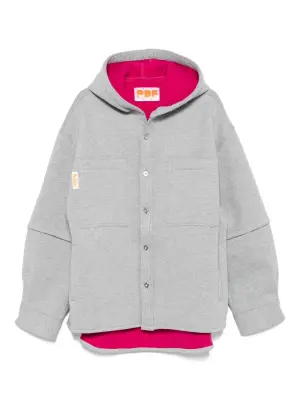 Куртка с капюшоном и логотипом