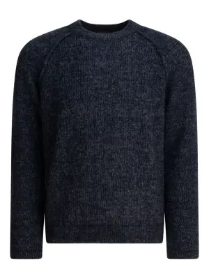 Джемпер с круглым вырезом и рукавами реглан