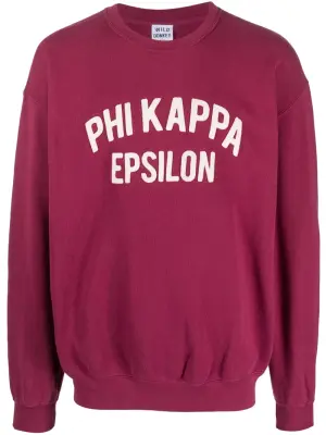 Толстовка с приспущенными плечами и логотипом