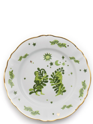 Обеденная тарелка с цветочным узором ⌀ 26,5 см