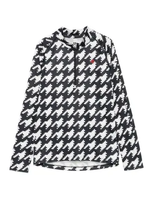 Топ в ломаную клетку