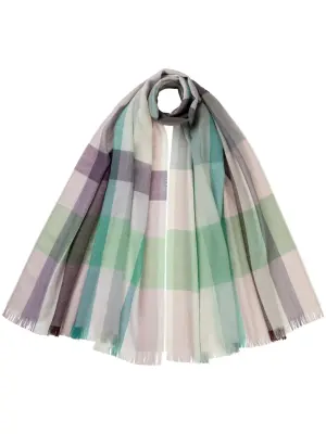 Шарф в клетку