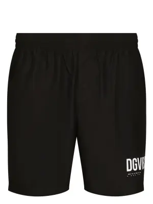 Logo-print swim shorts