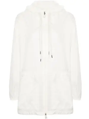 Куртка с капюшоном и сетчатыми вставками