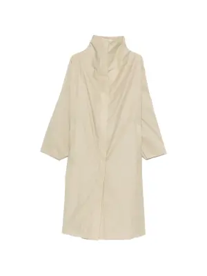 Тренч с воротником-стойкой