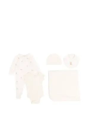 Комплект для новорожденного с узором