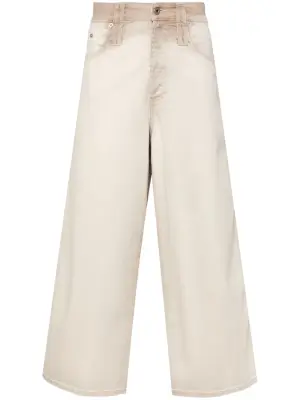 Укороченные брюки прямого кроя