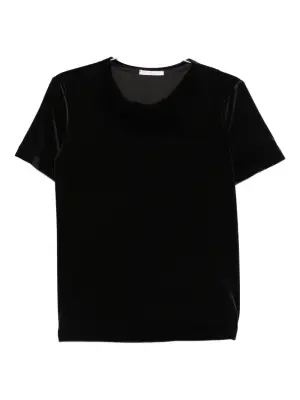 Велюровая футболка