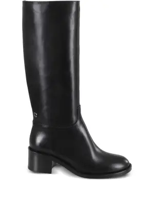 Сапоги на блочном каблуке