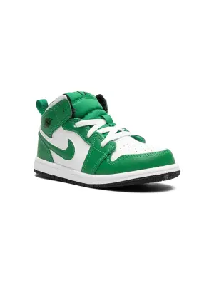 Кроссовки Air Jordan 1 Mid Lucky Green
