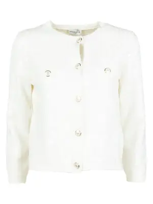 Кардиган на пуговицах с пайетками