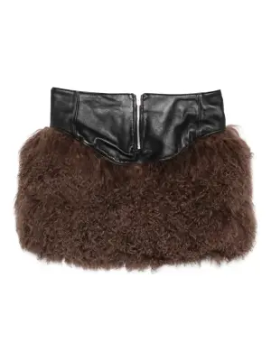 Юбка с застежкой-молнией сверху