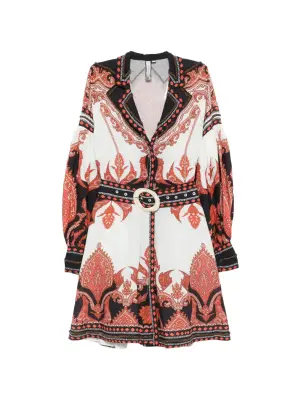 Платье мини Florista на пуговицах