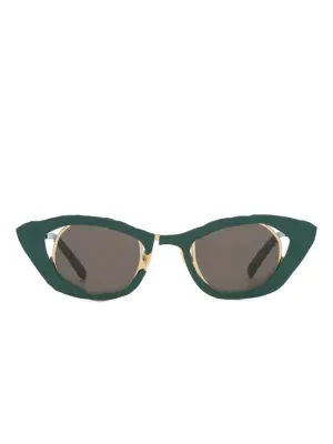 Солнцезащитные очки в оправе 'кошачий глаз'