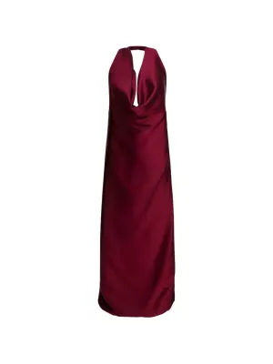 Расклешённое макси-платье